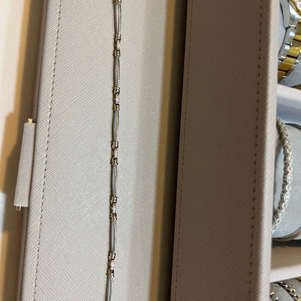 Philippe Charriol 18k White Gold Bracelet
